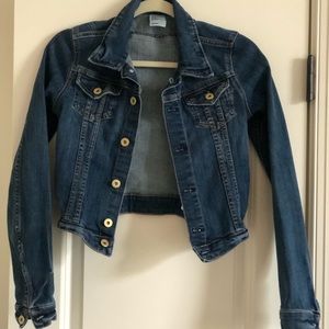 H&M Cropped Jean Jacket